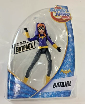 DC: Super Hero Girls: Batgirl con Batpack 6" NUEVO EMBALAJE DAÑADO Foto 1 de 2