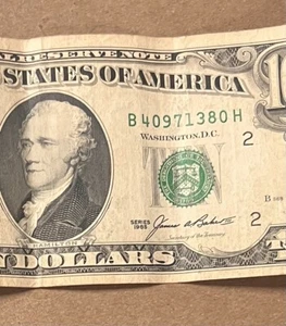 $10 Dollar Bill 1985 - Picture 1 of 2