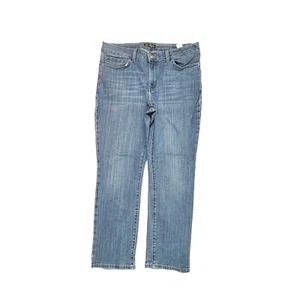 Jeans Lee Regular Fit Pierna Recta Tiro Medio Para Mujer Talla 14P Azul Medio Denim - Imagen 1 de 5
