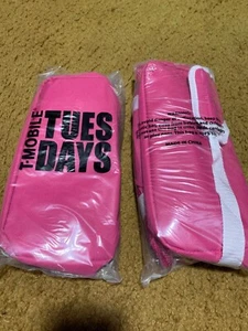 2 Insulated Thermal Tote/Lunch Bags with Zipper Pockets. - Picture 1 of 5