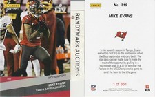 Mike Evans BUCCANEERS 2020 PANINI INSTANT NFL CHAMPIONS SB LIV #219 x/361