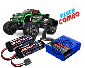 Traxxas Stampede HD BL-2S grün Silber Combo TRX36354-4-GRN-SILBER-COMBO - Bild 1 von 4
