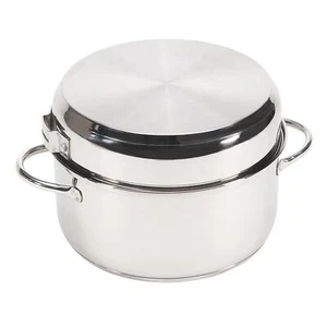 Silver - S.T.A.N.S.P.O.R.T Stainless Steel Camping Cookware Set (7-Piece)|984 - Picture 1 of 1