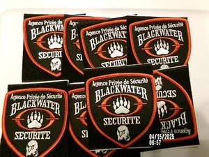 BLACKWATER Patch Ships FREE! - Picture 1 of 5