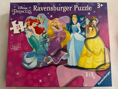 Princesses 24 Piece Jigsaw Floor Puzzle Ravensburger Disney  - Image 1 of 2