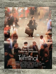 THE TERMINAL Steven Spielberg 16x24” locandina piccolo film francese originale 2004 - Foto 1 di 5