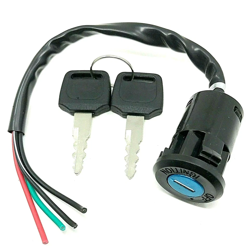 НОВЫЙ КЛЮЧ ЗАЖИГАНИЯ 4 ПРОВОДА ДЛЯ HONDA EXPRESS 50 URBAN NC50 NA50 NX50 PA50 - Изображение 1 из 1
