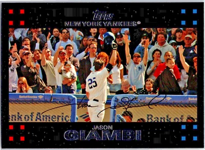 2007 Topps Baseball #120 Jason Giambi New York Yankees - Image 1 of 2