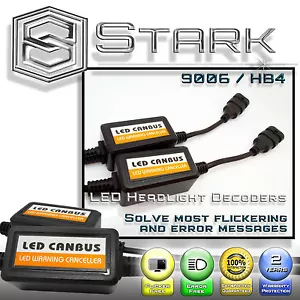 PAR Faro LED Canbus Libre de Errores Anti Parpadeo Decodificador - 9006 HB4 - Imagen 1 de 2