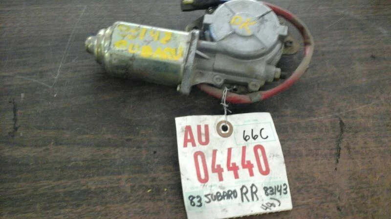 Passenger Right Power Window Motor Rear Fits 82-84 SUBARU PASS. 5327 - Image 1 of 1