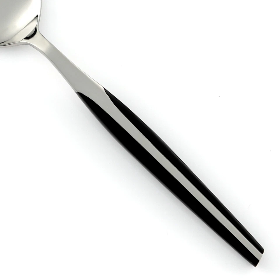 Eldan ELD2 黑色不锈钢日本光泽银器选择餐具 — 第 1/1 张图片