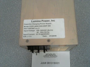**REPAIR EVALUATION ONLY** Lumina Power Inc 11001067 rev (With 3-Year Warranty!) - Picture 1 of 1
