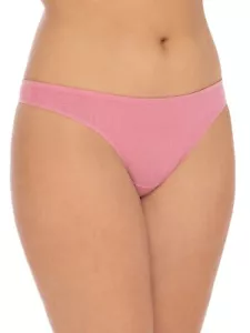 Secret Treasures Women's Lace Leaf Thong Panties Size XX-LARGE Pink - Picture 1 of 2