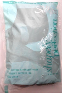 2003 Silkies Shapely Perfection X-Queen Beige Pantyhose 010602 USA SINGLE BAG - Picture 1 of 14