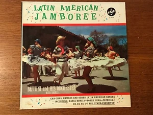 BETTINI & ORCHESTRA, "Latin American Jamboree," VX 26.050, Mono, DG, 1959. EX - Picture 1 of 8