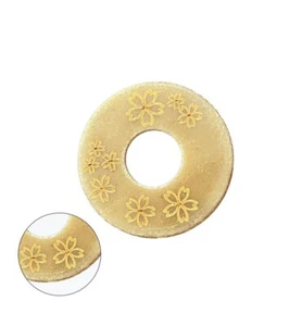 8mm SAKURA Cuero Estampado Tsuba-Kendo Accesorios Shinai Tsub - Imagen 1 de 16