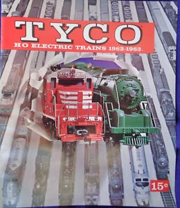 VINTAGE 1962-3 TYCO HO SCALE MODEL TRAIN CATALOG MINT CONDITION - Picture 1 of 7