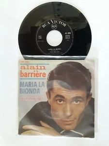 ( stra) ALAIN BARRIERE vivrò / maria la bionda  45 GIRI - Picture 1 of 2