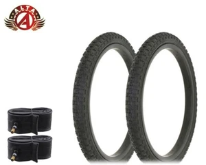 2 ALTA HIGH PERFORMANCE BICYCLE BMX TIRE 18" X 1.75 BLACK COMP III BMX W/TUBES. - Picture 1 of 1