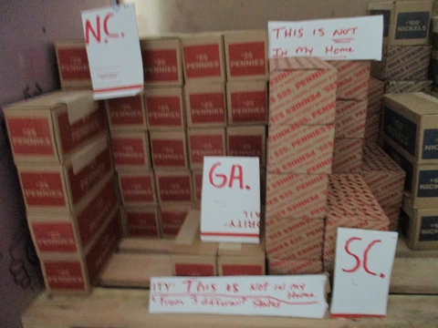 $25-SEALED BOX 6 FREE ROLLS,WITH EACH BOX PURCHASE UNSEARCHED,CIRCULATED PENNIES Cover