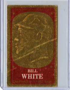 1965 Topps Embossed Bill White St. Louis Cardinals #43 ⭐️💥🎯 VG - Picture 1 of 2