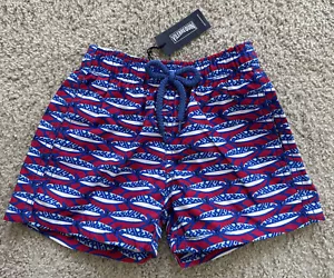 NWT 100% AUTHENTIC VILEBREQUIN SWIM TRUNKS FOR KIDS - MULTICOLOR - 2 YEARS - Picture 1 of 8