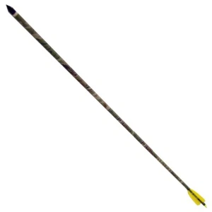 5 X FRECCIA IN CARBONIO PER ARCO 30 POLLICI CAMO D030TC DIAMETRO 7.5mm - Foto 1 di 1