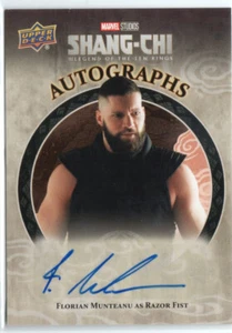 Shang-Chi Legend of the Ten Rings Auto A-8 Florian Munteanu as Razor Fist - Picture 1 of 1