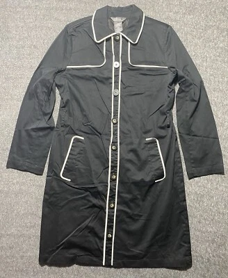 Винтажный черный Тренч George ME на Mark Eisen размер S - Изображение 1 из 4