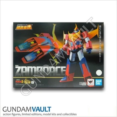 NEW Soul of Chogokin GX-81 Zamboace Invincible Superman Zambot Figure Bandai - Image 1 of 4