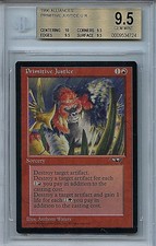 MTG Alliances Primitive Justice BGS 9.5 Gem Mint 10 Centering WOTC 4724