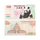 6pcs 100 Yuan Chinese Panda Banknotes Uncurrency Paper Money Commemorative Notes