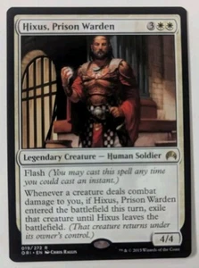Hixus, Prison Warden, Magic Origins, The Gathering, MTG - Picture 1 of 2