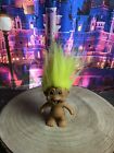 Vntage 1991 TNT Troll Yellow Hair ,issuing Tongue-preowned