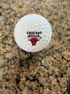 LOGO GOLF BALL-ORIGINAL NBA CHICAGO BULLS-OLDER LOGO‼️ - Picture 1 of 1