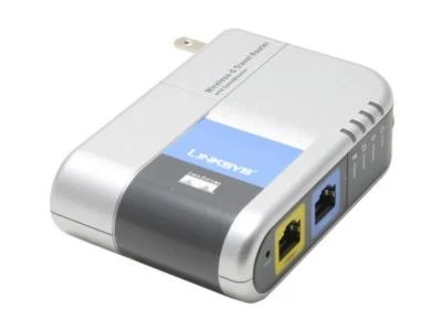 LINKSYS CISCO WTR54GS WIRELESS G TRAVEL ROUTER pc laptop wifi notebook computer - Image 1 of 4