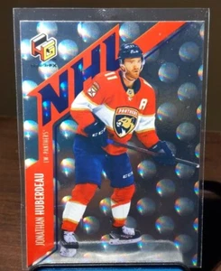 2021-22 Extended Series HoloGrFx NHL #NHL-4 Jonathan Huberdeau ๐๐๐ - Picture 1 of 2