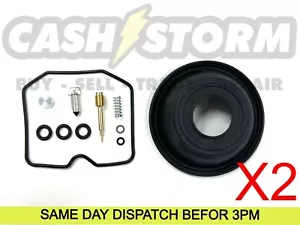 2 X Kawasaki ER-5 ER500A 1997-2003 Carb Carburettor Diaphragm Repair Kit - Picture 1 of 1