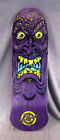 Lightly Used Rob Roscop Purple And Green Face Bottom Decal Deck Santa Fe