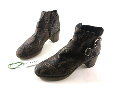 Biondini Botas Estampado Serpiente Mujer Botines Botas EUR 39 T1 041 Foto 1 de 3