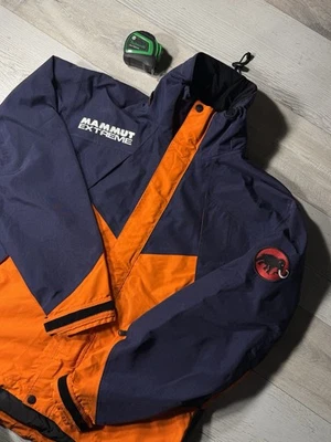 MAMMUT EXTREME VINTAGE GORE TEX WATERPROOF JACKET ORANGE MEN Balance Project M - Image 1 of 4