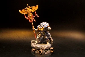 OOP Citadel / Warhammer 40k Primaris Space Marines Ultramarines Standard Bearer - Picture 1 of 4