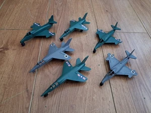 Vintage Toy Plastic Airplanes Aircraft Bundle  - Picture 1 of 4