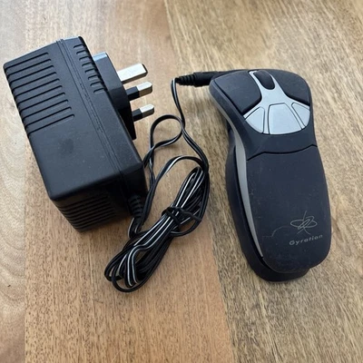 GYRATION GC15M-BLK PORTABLE MOTION SENSE WIRELESS 2.4GHz AIR MOUSE and CHARGER  - Image 1 of 3
