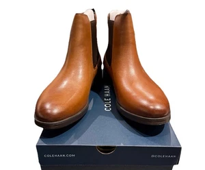 Men's Chelsea Boots Cole Haan NewMark Grand - BRITISH TAN / CHOCO - Picture 1 of 7