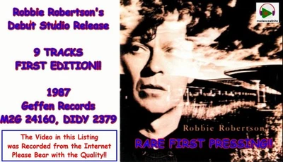 Robbie Robertson - Self Titled (CD,1987,Geffen) M2G 24160, RARE 1ST PRESSING! - Imagem 1 de 4