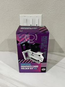 Cooler Master Vertical GPU Holder Kit V3, for ATX & mATX PC Case & PCI-E Sealed - Picture 1 of 7