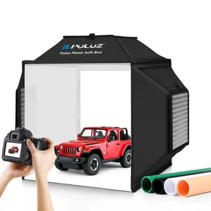 PULUZ Product Photography Light Box & Upgrade Soft Box, 16" x 16" Photo Box w... - Picture 1 of 8