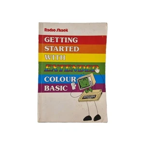 Radio Shack- Tandy Getting Started with Extended Color Basic Book 1984 - Zdjęcie 1 z 8