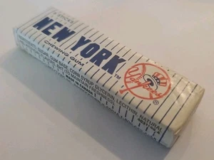 New York Yankees MLB Kaugummi Pack 5 Sticks Vintage Sammlerstück SEALED PACK - Bild 1 von 7